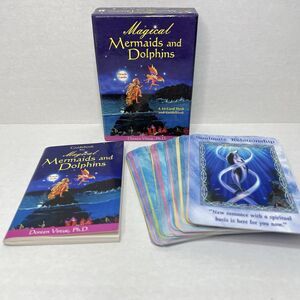 Magical Mermaids and Dolphins Oracle 44 Card Deck with Guidebook Doreen Virtue